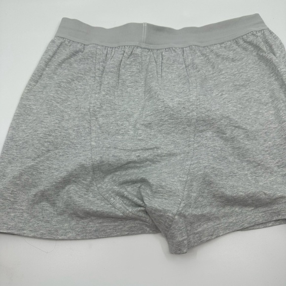 SKIMS NWT cotton rib loose boxer / Heather gray. - Picture 2 of 4